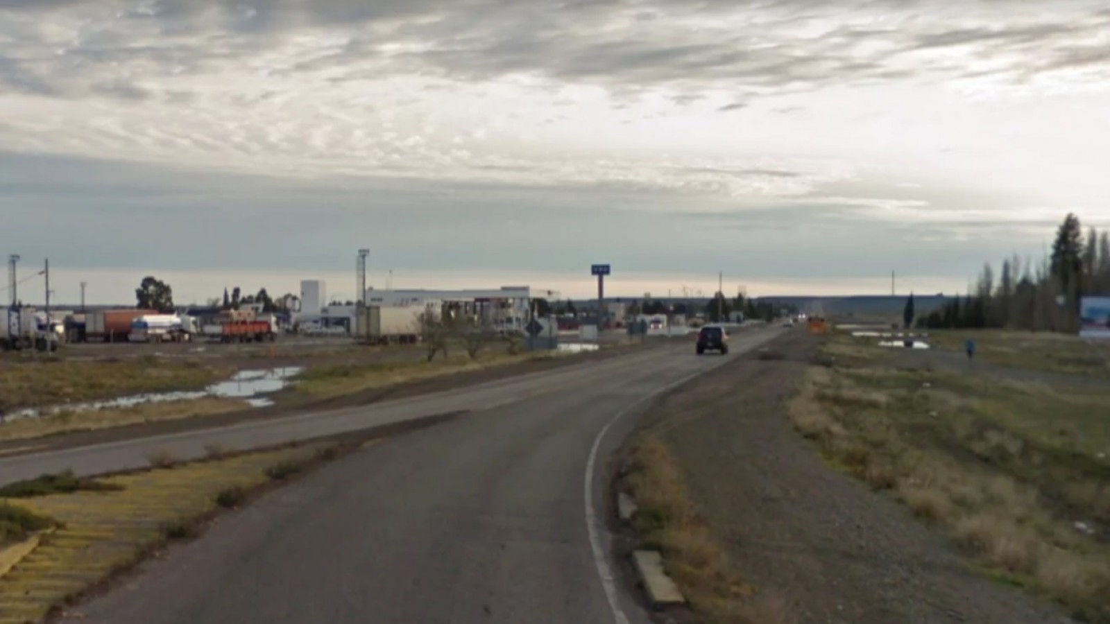 Asaltan a camionero en el acceso norte de Trelew y le roban más de $2 millones